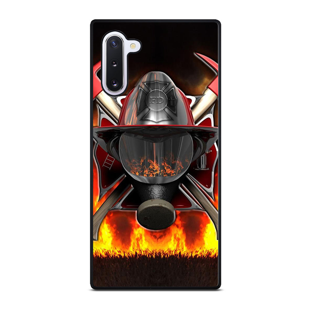 FIREFIGHTER FIREMAN HELMET Samsung Galaxy Note 10 Case Cover