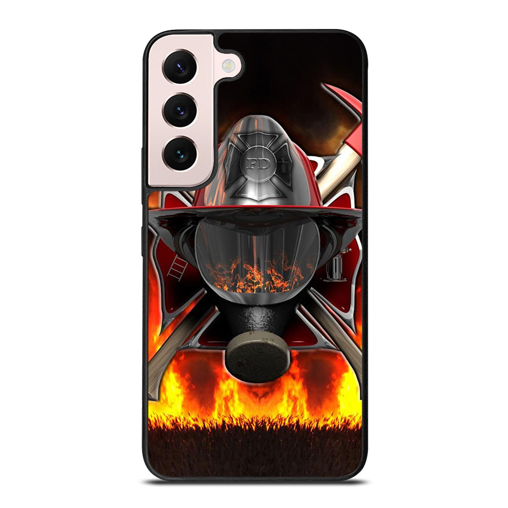 FIREFIGHTER FIREMAN HELMET Samsung Galaxy S22 Plus Case Cover