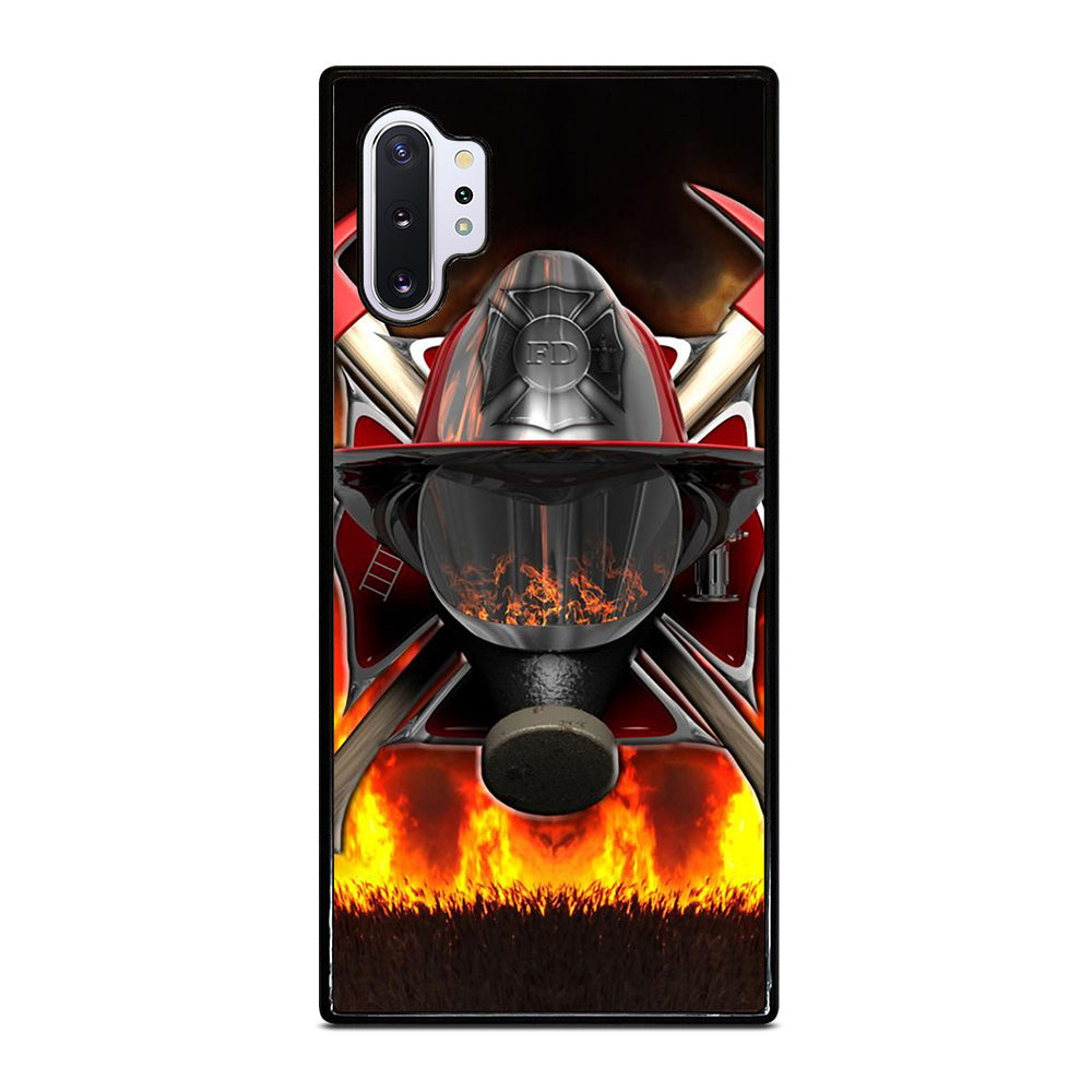 FIREFIGHTER FIREMAN HELMET Samsung Galaxy Note 10 Plus Case Cover