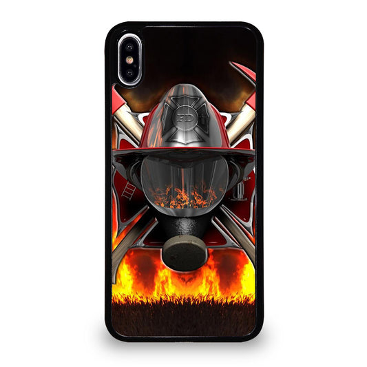 FIREFIGHTER FIREMAN HELMET iPhone XS Max Case Cover