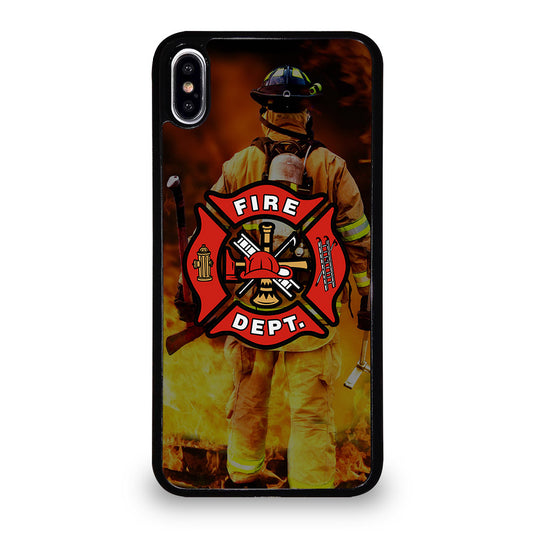 FIREFIGHTER FIREMAN LOGO iPhone XS Max Case Cover