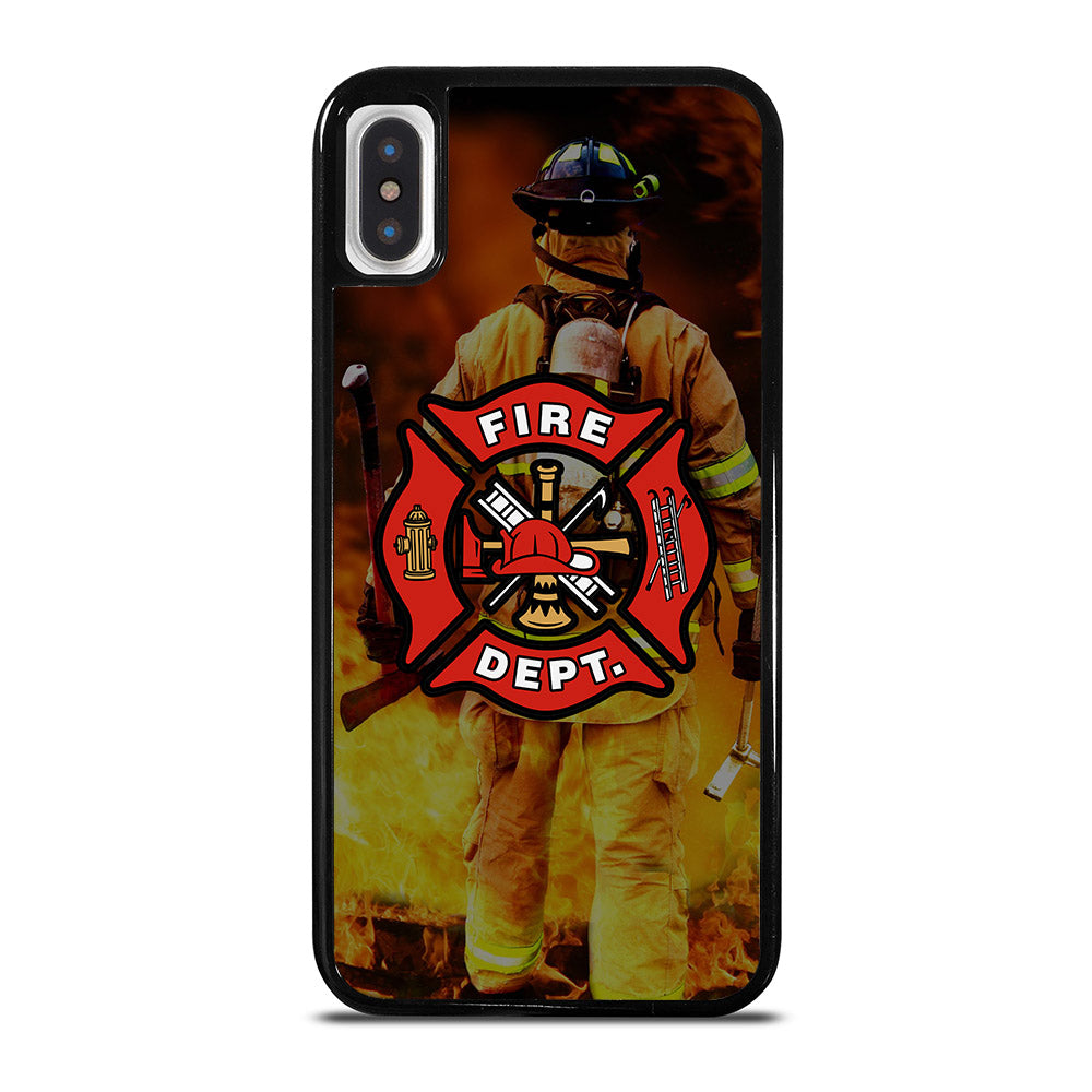 FIREFIGHTER FIREMAN LOGO iPhone X / XS Case Cover