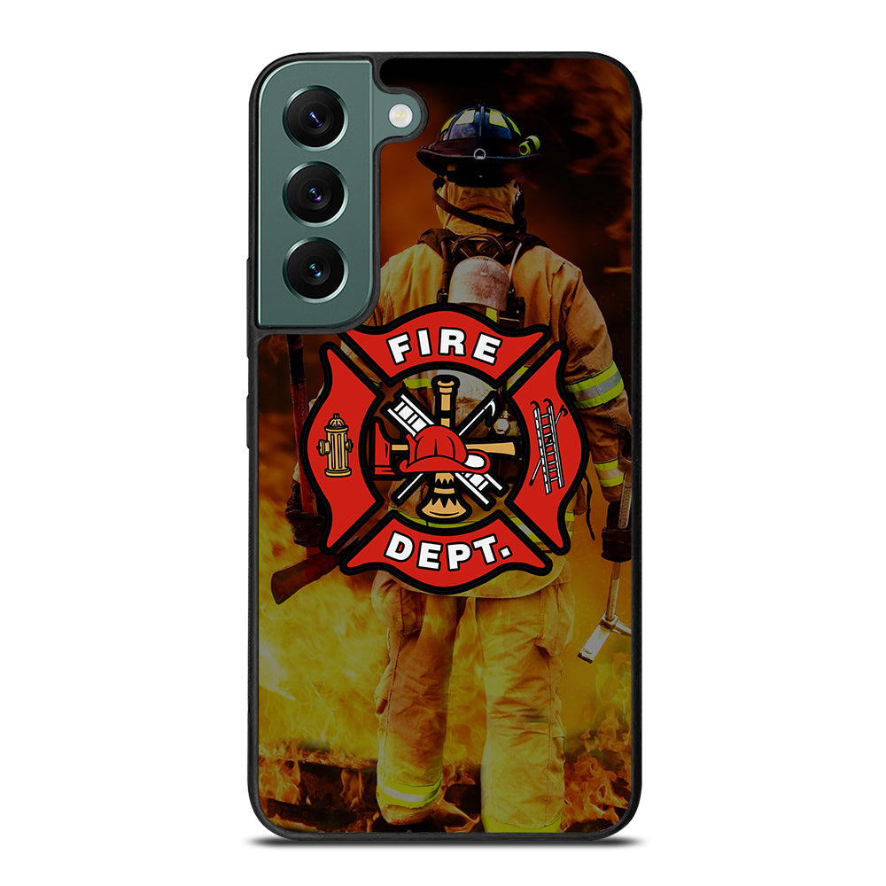 FIREFIGHTER FIREMAN LOGO Samsung Galaxy S22 Case Cover