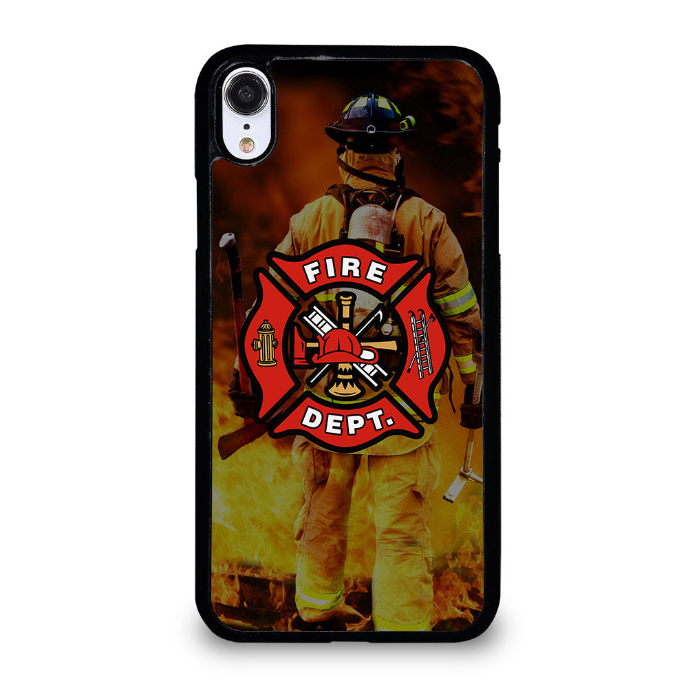 FIREFIGHTER FIREMAN LOGO iPhone XR Case Cover