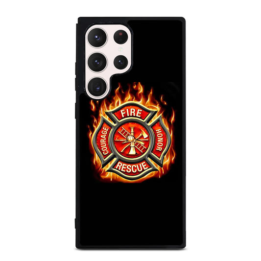 FIREFIGHTER FIREMAN FIRE Samsung Galaxy S23 Ultra Case Cover
