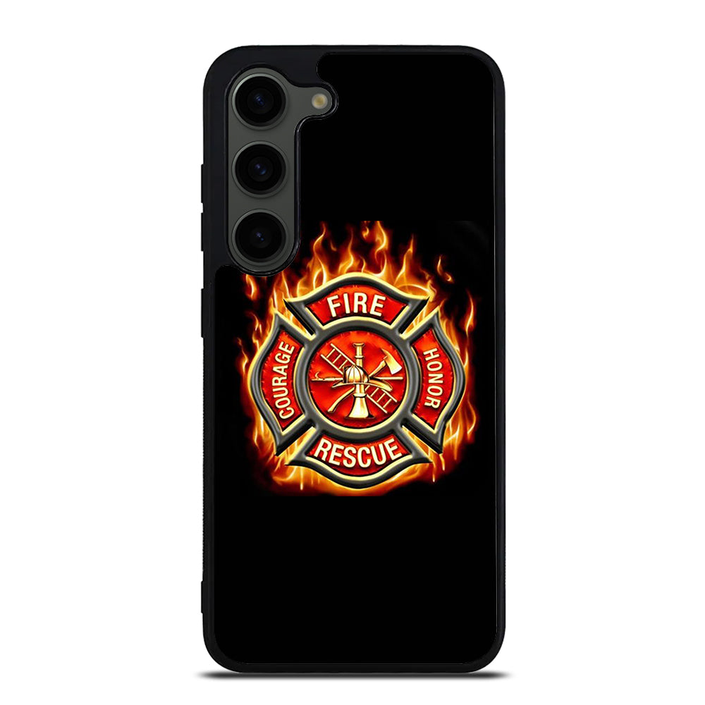 FIREFIGHTER FIREMAN FIRE Samsung Galaxy S23 Plus Case Cover
