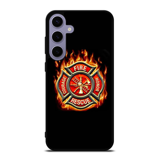 FIREFIGHTER FIREMAN FIRE Samsung Galaxy S24 Plus Case Cover