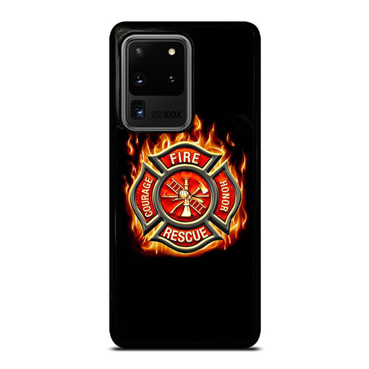 FIREFIGHTER FIREMAN FIRE Samsung Galaxy S20 Ultra Case Cover