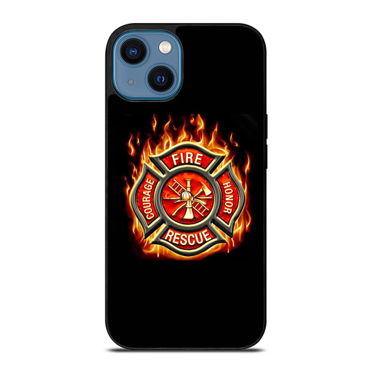 FIREFIGHTER FIREMAN FIRE iPhone 14 Case Cover
