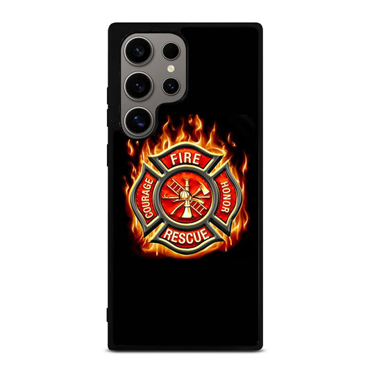 FIREFIGHTER FIREMAN FIRE Samsung Galaxy S24 Ultra Case Cover
