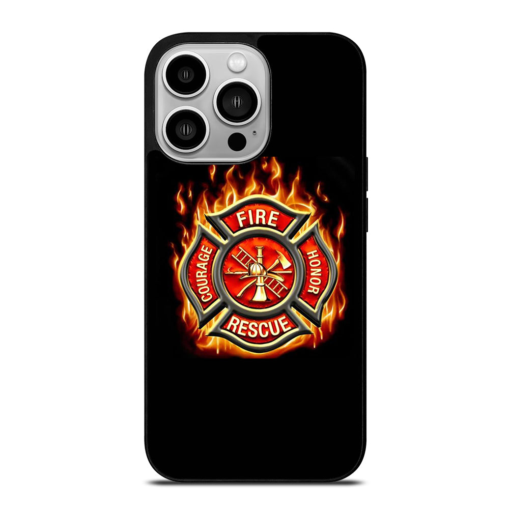 FIREFIGHTER FIREMAN FIRE iPhone 14 Pro Case Cover