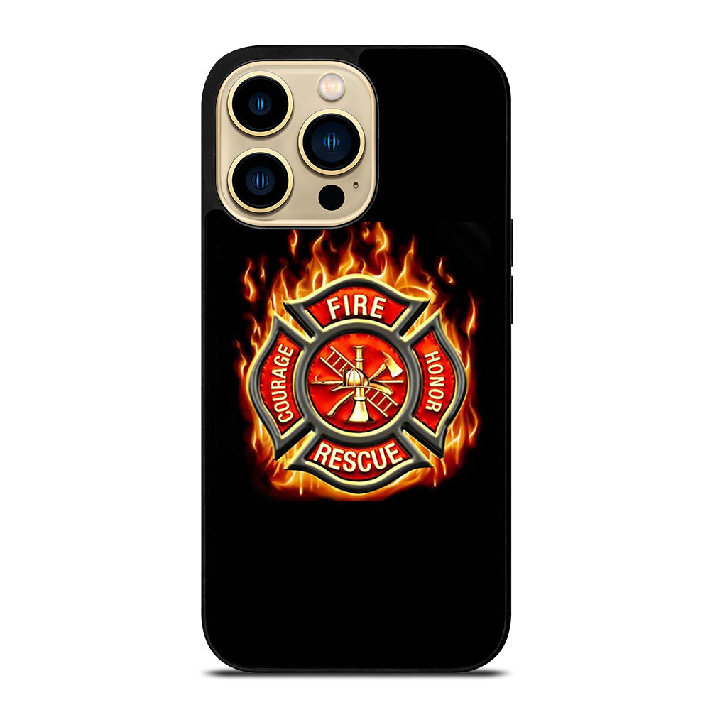 FIREFIGHTER FIREMAN FIRE iPhone 14 Pro Max Case Cover