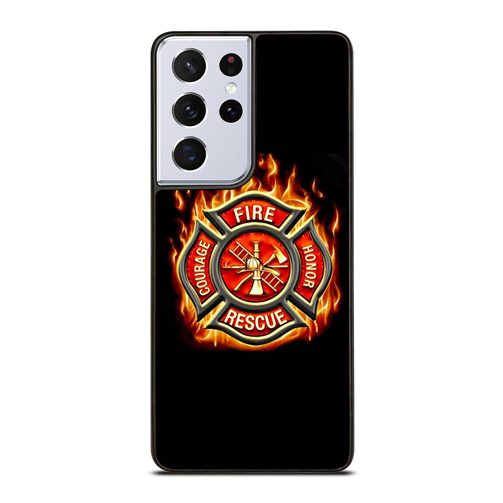 FIREFIGHTER FIREMAN FIRE Samsung Galaxy S21 Ultra Case Cover