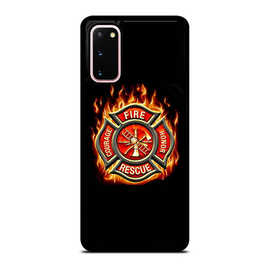 FIREFIGHTER FIREMAN FIRE Samsung Galaxy S20 Case Cover