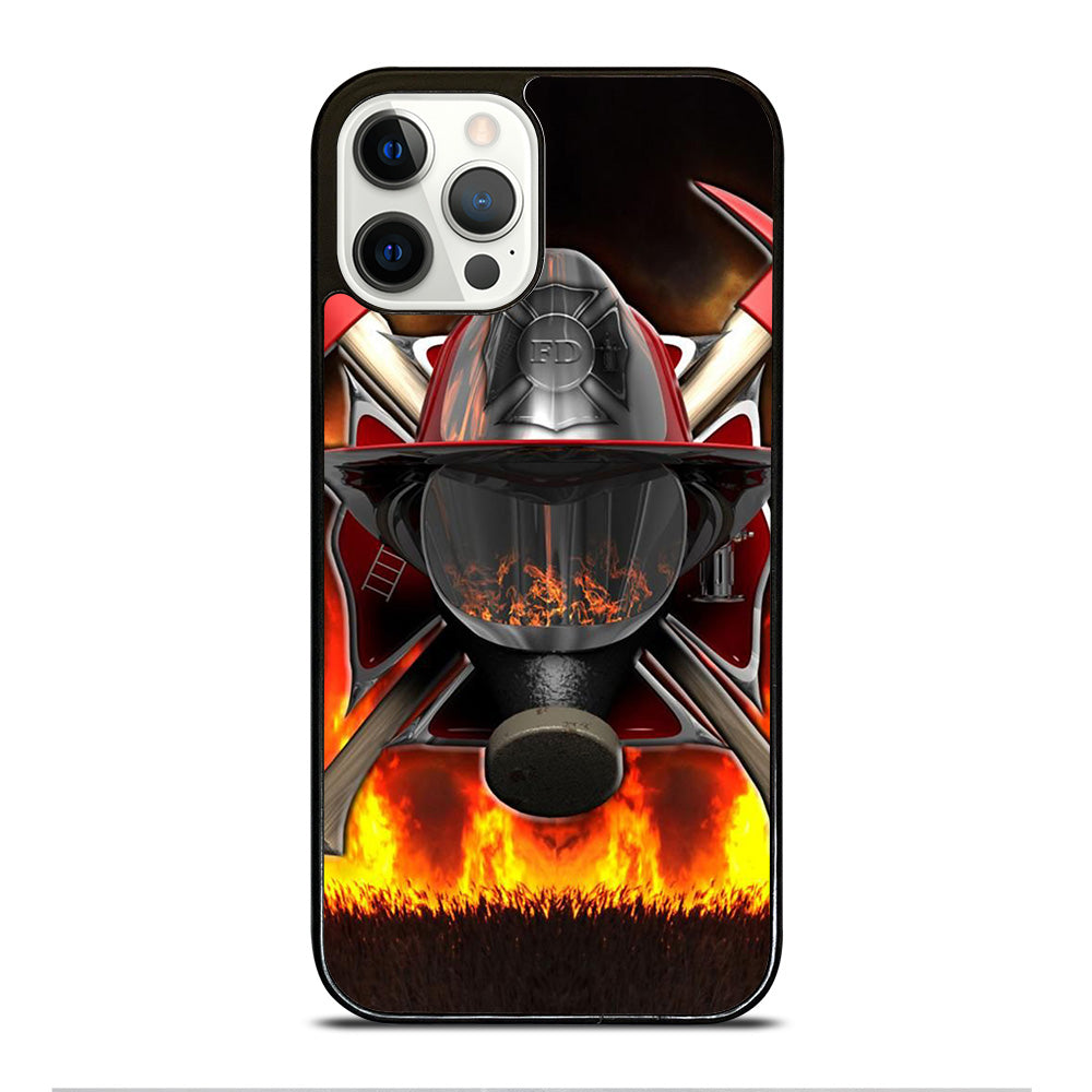 FIREFIGHTER FIREMAN HELMET iPhone 12 Pro Case Cover