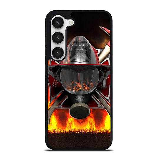 FIREFIGHTER FIREMAN HELMET Samsung Galaxy S23 Case Cover