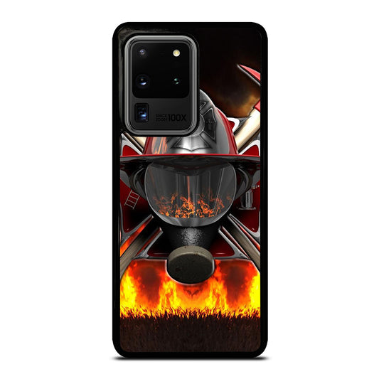 FIREFIGHTER FIREMAN HELMET Samsung Galaxy S20 Ultra Case Cover