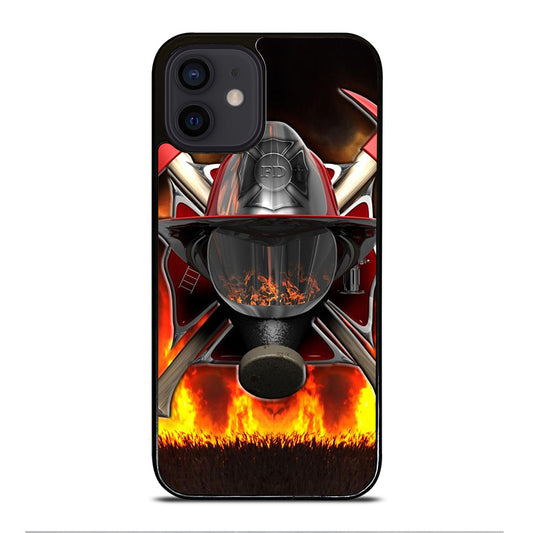 FIREFIGHTER FIREMAN HELMET iPhone 12 Mini Case Cover