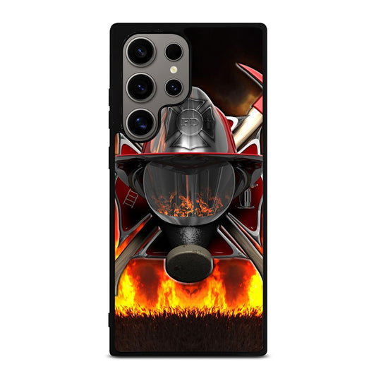FIREFIGHTER FIREMAN HELMET Samsung Galaxy S24 Ultra Case Cover