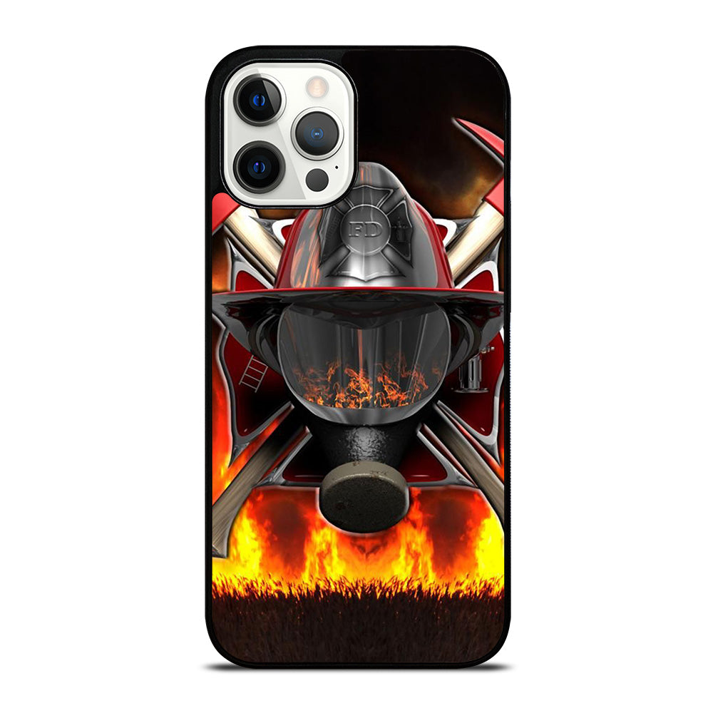 FIREFIGHTER FIREMAN HELMET iPhone 12 Pro Max Case Cover