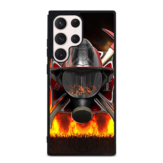 FIREFIGHTER FIREMAN HELMET Samsung Galaxy S23 Ultra Case Cover