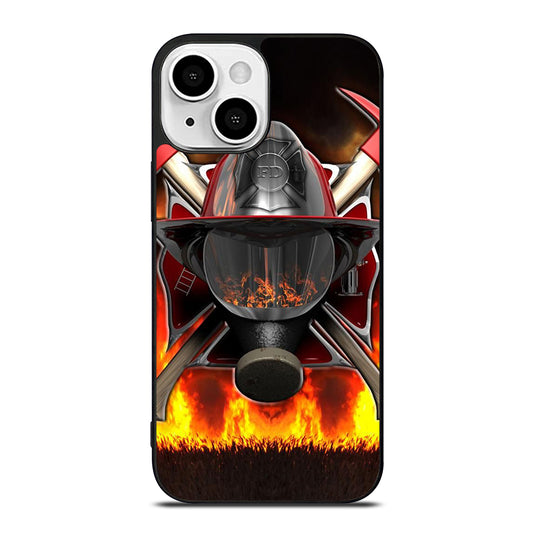 FIREFIGHTER FIREMAN HELMET iPhone 13 Mini Case Cover