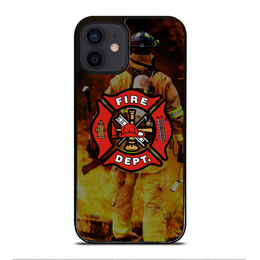 FIREFIGHTER FIREMAN LOGO iPhone 12 Mini Case Cover