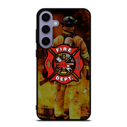FIREFIGHTER FIREMAN LOGO Samsung Galaxy S24 Plus Case Cover