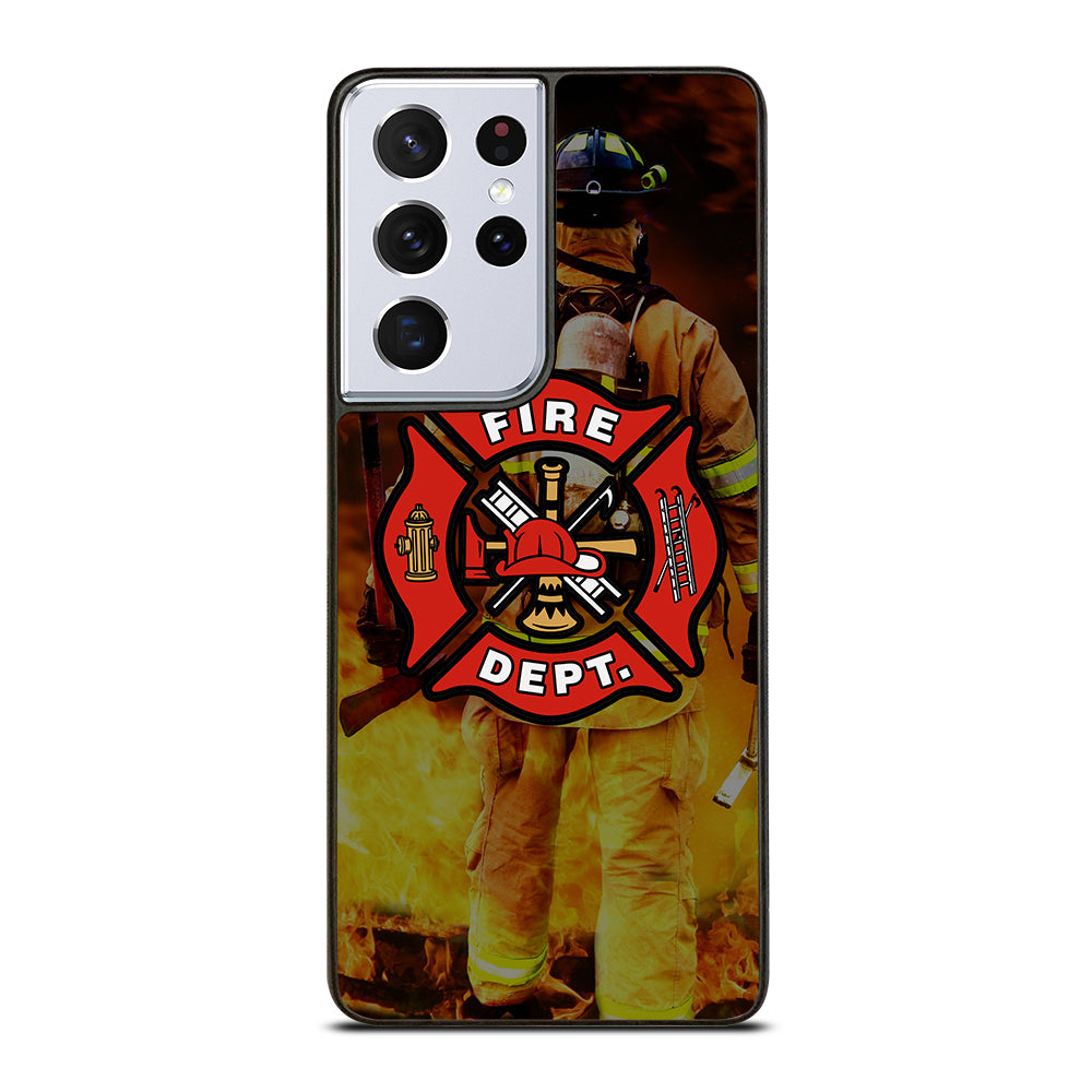 FIREFIGHTER FIREMAN LOGO Samsung Galaxy S21 Ultra Case Cover