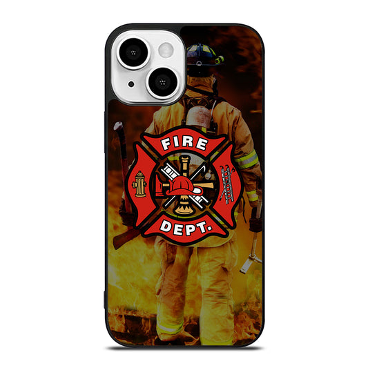 FIREFIGHTER FIREMAN LOGO iPhone 13 Mini Case Cover