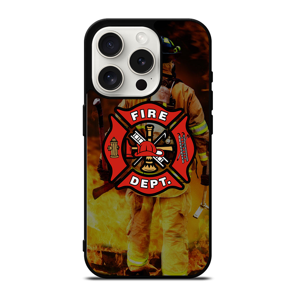 FIREFIGHTER FIREMAN LOGO iPhone 15 Pro Case Cover