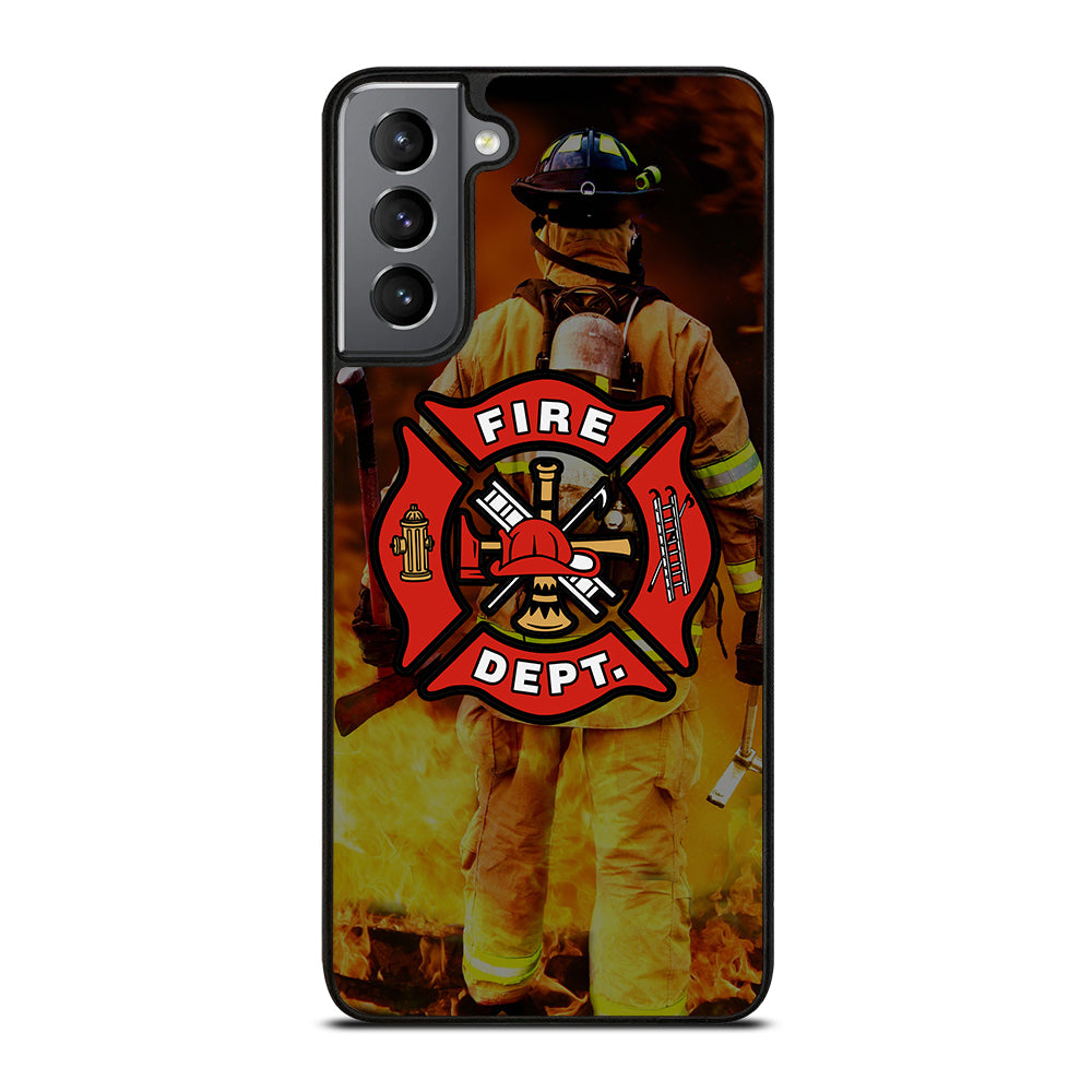 FIREFIGHTER FIREMAN LOGO Samsung Galaxy S21 Plus Case Cover