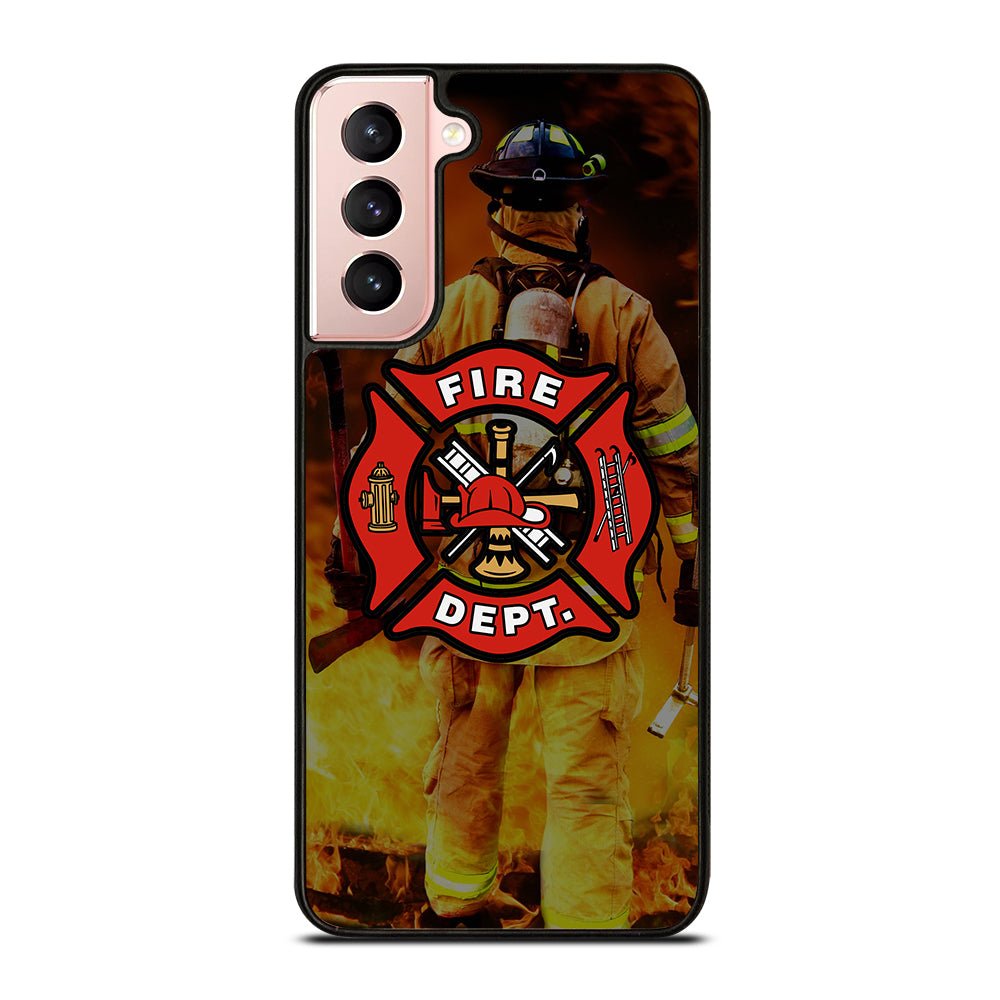 FIREFIGHTER FIREMAN LOGO Samsung Galaxy S21 Case Cover