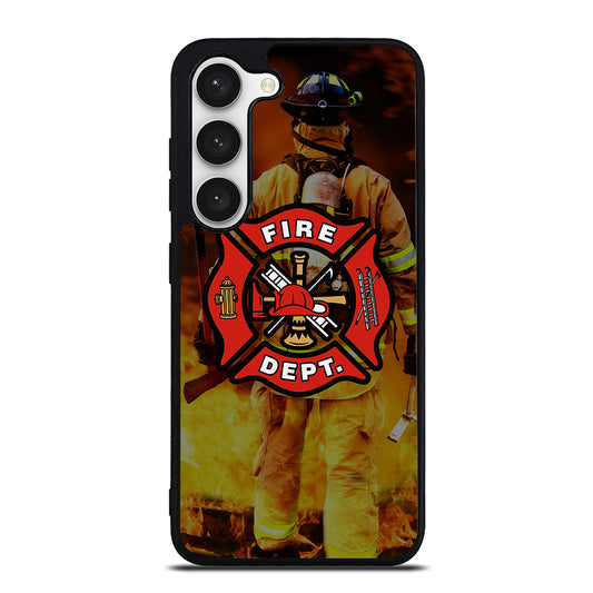 FIREFIGHTER FIREMAN LOGO Samsung Galaxy S23 Case Cover