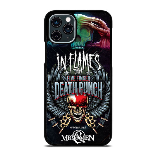 FIVE FINGER DEATH PUNCH AND IN FLAMES iPhone 11 Pro Case Cover