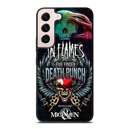 FIVE FINGER DEATH PUNCH AND IN FLAMES Samsung Galaxy S22 Plus Case Cover