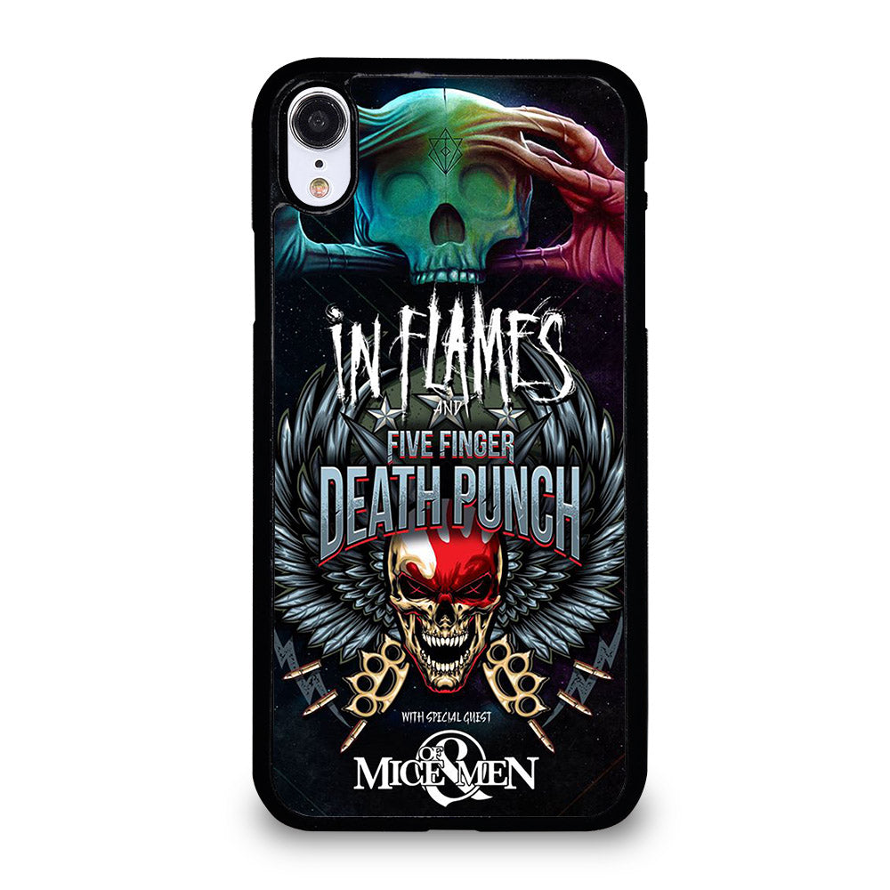 FIVE FINGER DEATH PUNCH AND IN FLAMES iPhone XR Case Cover