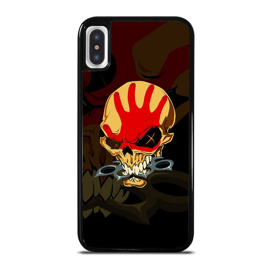 FIVE FINGER DEATH PUNCH SKULL LOGO iPhone X / XS Case Cover