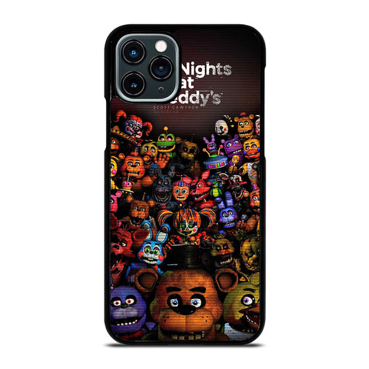 FIVE NIGHTS AT FREDDY'S ALL FNAF CHARACTERS iPhone 11 Pro Case Cover