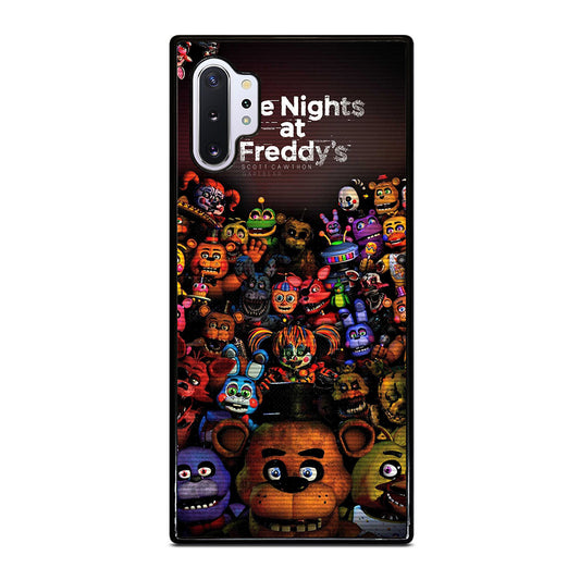 FIVE NIGHTS AT FREDDY'S ALL FNAF CHARACTERS Samsung Galaxy Note 10 Plus Case Cover