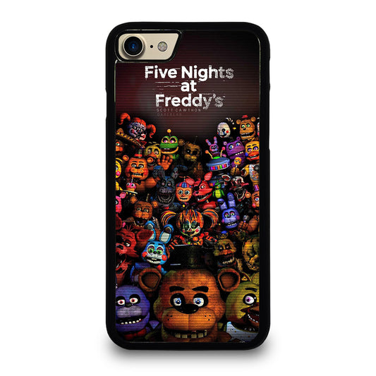 FIVE NIGHTS AT FREDDY'S ALL FNAF CHARACTERS iPhone 7 / 8 Case Cover
