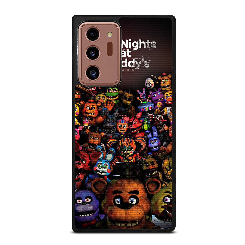 FIVE NIGHTS AT FREDDY'S ALL FNAF CHARACTERS Samsung Galaxy Note 20 Ultra Case Cover
