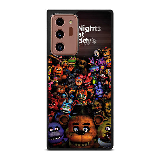 FIVE NIGHTS AT FREDDY'S ALL FNAF CHARACTERS Samsung Galaxy Note 20 Ultra Case Cover