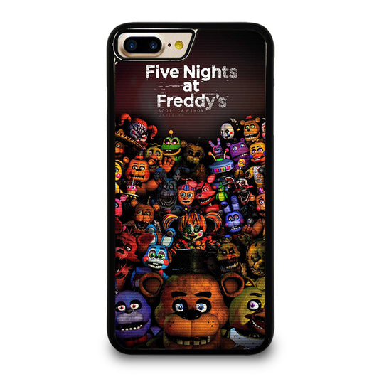 FIVE NIGHTS AT FREDDY'S ALL FNAF CHARACTERS iPhone 7 / 8 Plus Case Cover