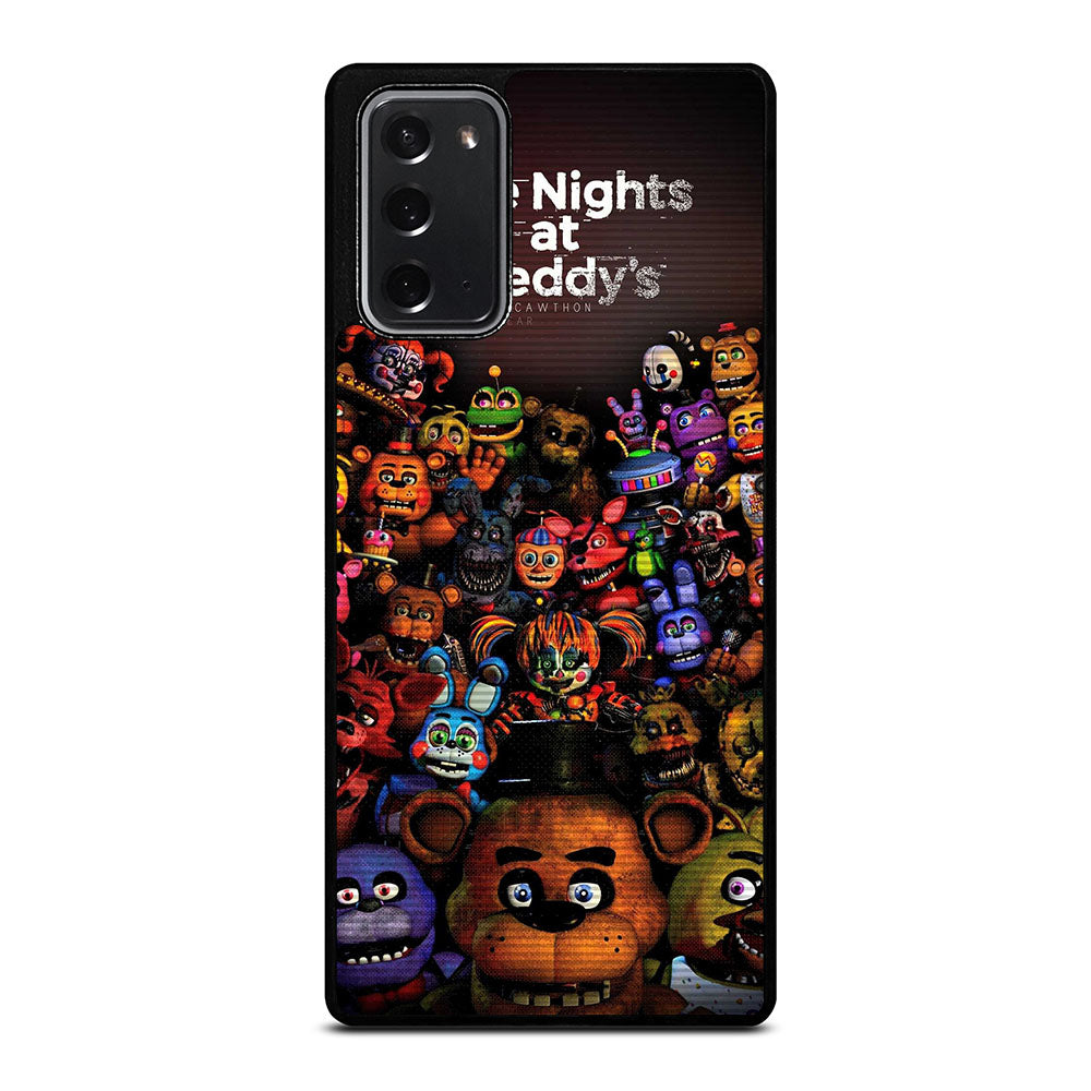 FIVE NIGHTS AT FREDDY'S ALL FNAF CHARACTERS Samsung Galaxy Note 20 Case Cover