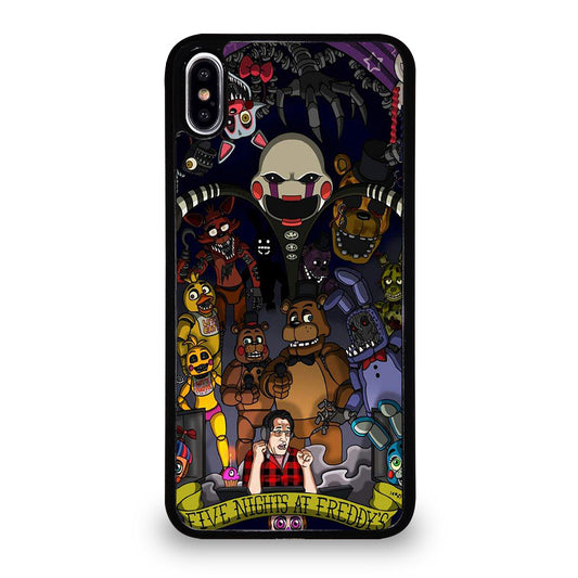 FIVE NIGHTS AT FREDDY'S CARTOON iPhone XS Max Case Cover