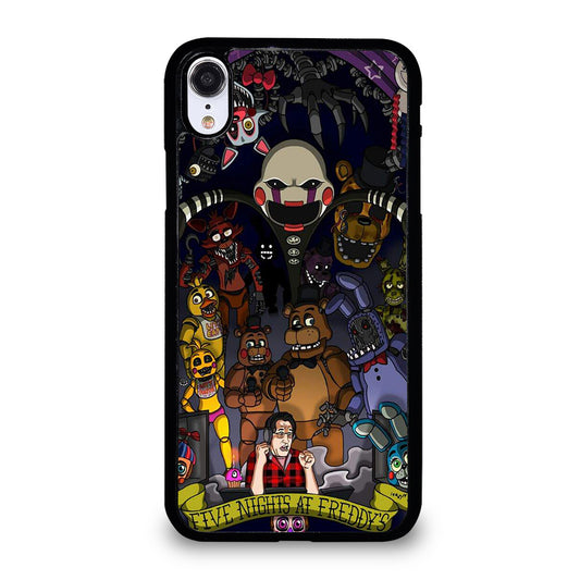 FIVE NIGHTS AT FREDDY'S CARTOON iPhone XR Case Cover