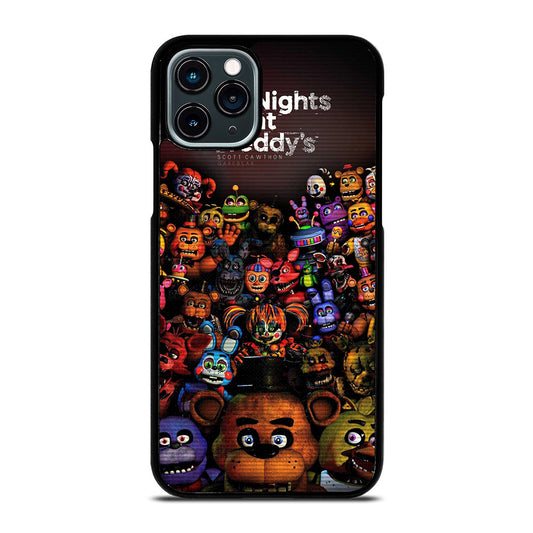 FIVE NIGHTS AT FREDDY'S FNAF ALL CHARACTER iPhone 11 Pro Case Cover