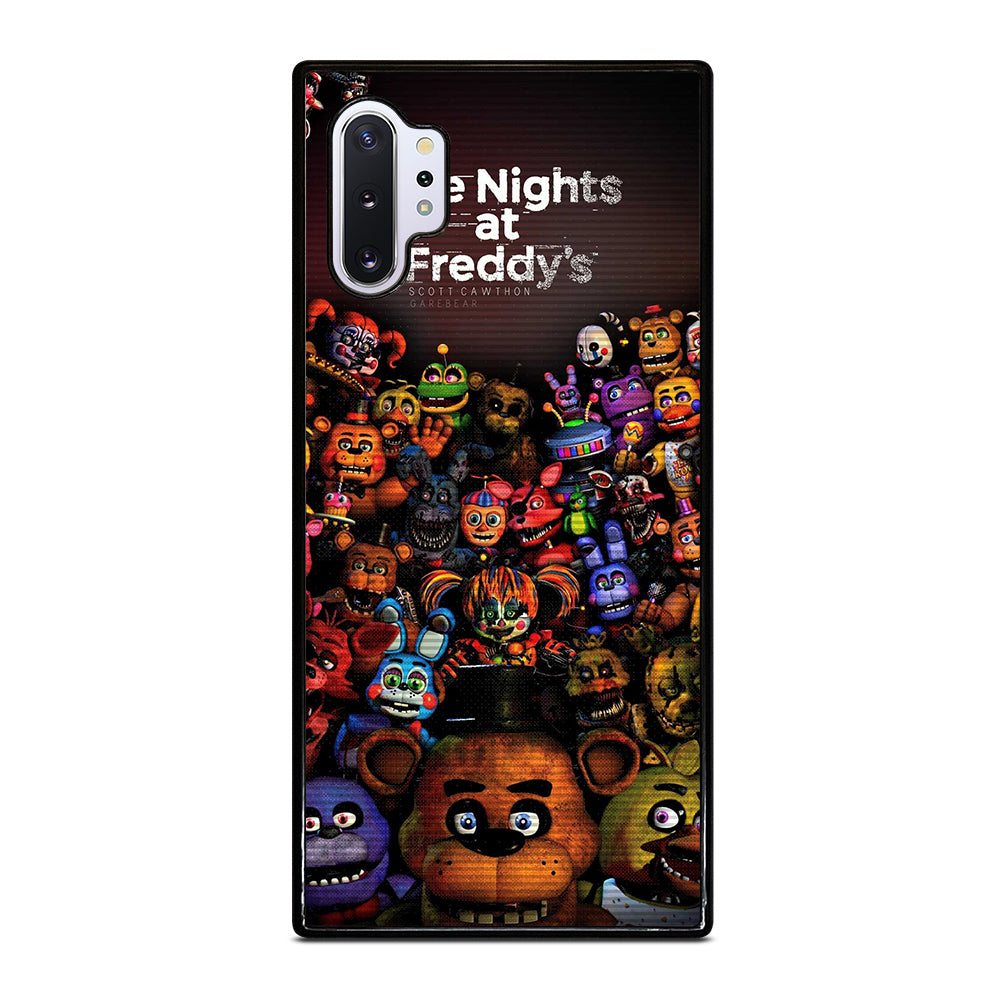 FIVE NIGHTS AT FREDDY'S FNAF ALL CHARACTER Samsung Galaxy Note 10 Plus Case Cover