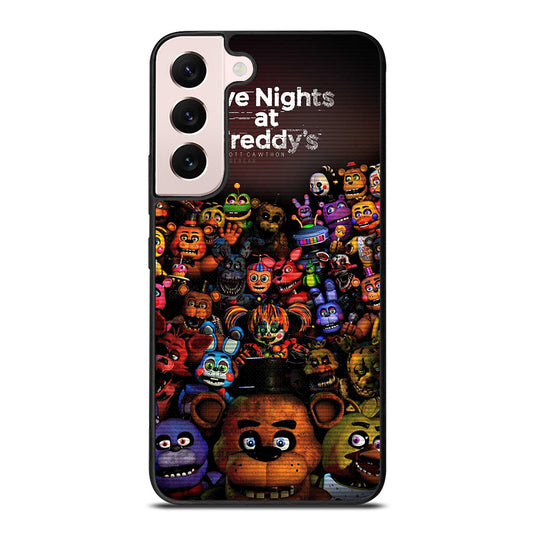 FIVE NIGHTS AT FREDDY'S FNAF ALL CHARACTER Samsung Galaxy S22 Plus Case Cover